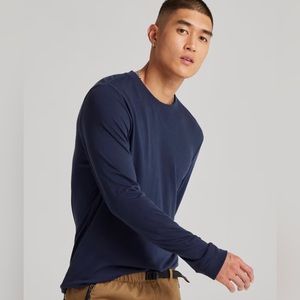 allbirds NWT Sea Long Sleeve Tee in True Navy
